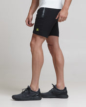 Load image into Gallery viewer, KAZO MEN&#39;S SHORTS BLACK - dfcsportswear
