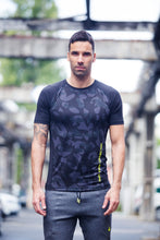 Load image into Gallery viewer, TOYAMA MEN&#39;S T-SHIRT MILITARY BLACK - dfcsportswear
